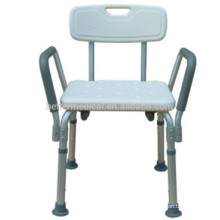aluminum shower chair with detachable armrest